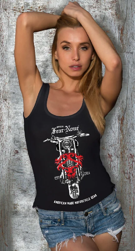 Women's Head-On Black Tank cute tank top