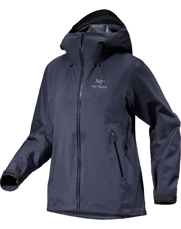Beta AR Jacket w/Stormhood Women's Notch Collar Jacket Peter Pan Collar Jacket Cowl Neck Jacket