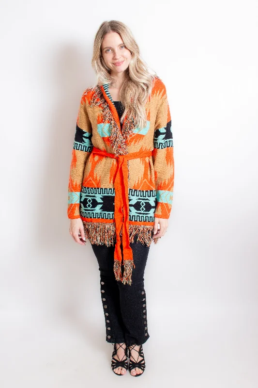 Ashton Western Cardigan Nylon Fabric Polyester Fabric Spandex Fabric