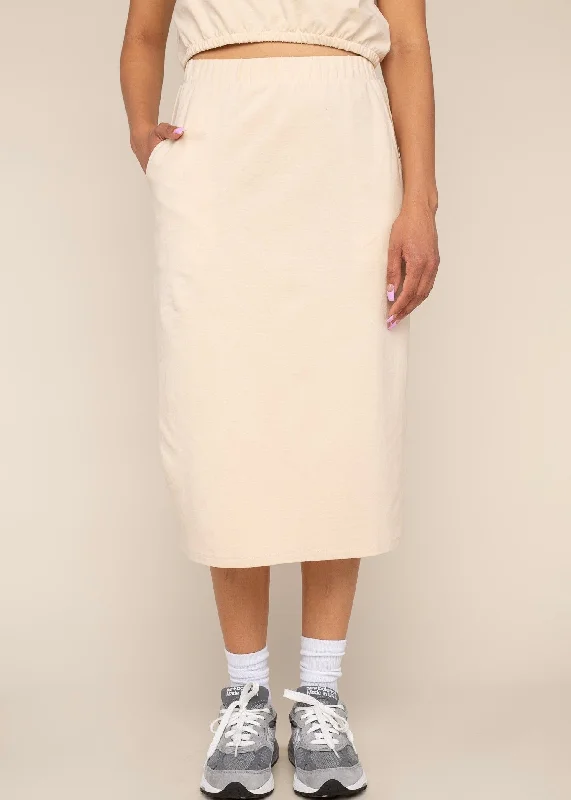Emari Skirt linen skirt light