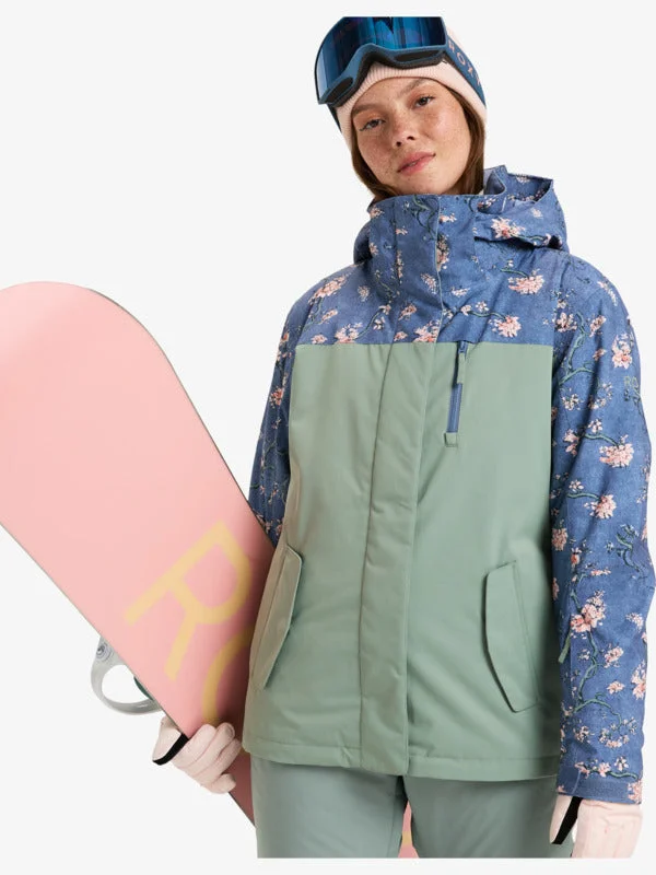 Roxy Jetty Block Ski Jacket Women's Wool Jacket Cashmere Jacket Tweed Jacket