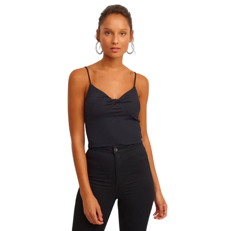 OXXO - Gathered Detailed Tank Top low neck tank