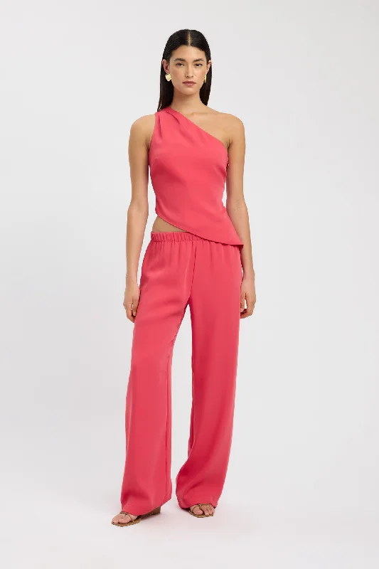 Maria Elastic Pant Casual Plaid Pants