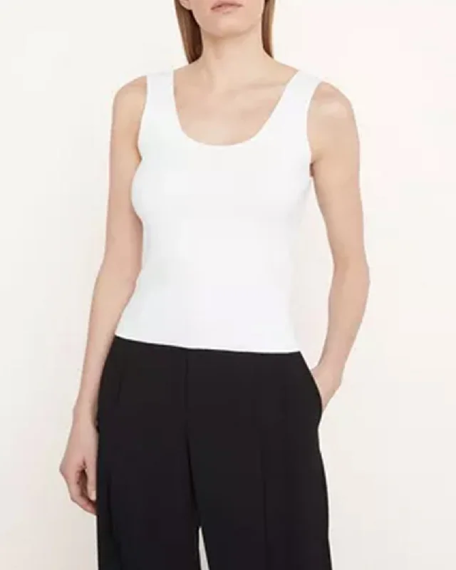 Scoop Neck Tank basic tank top
