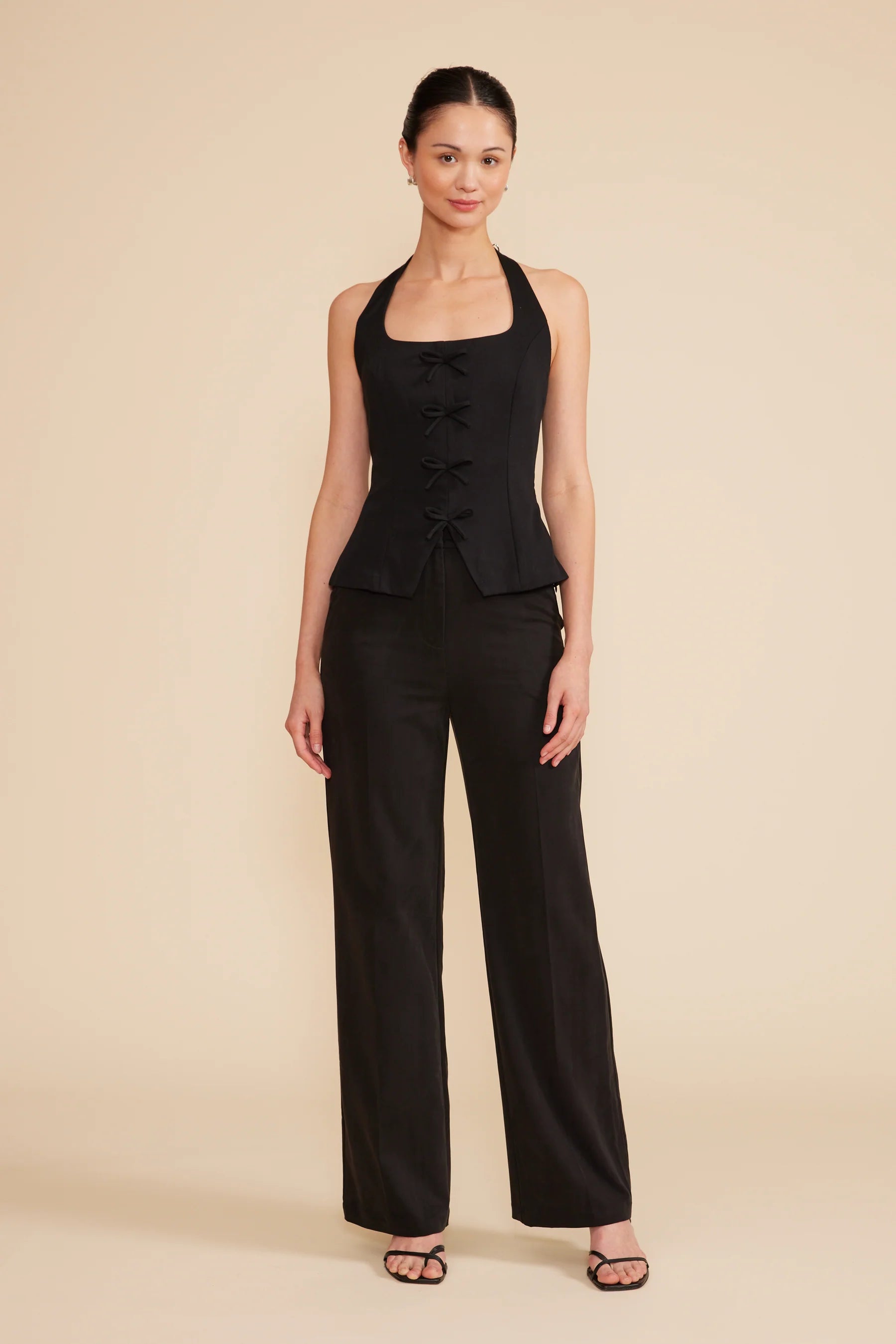 Valli Pants - Black Fashionable Track Pants
