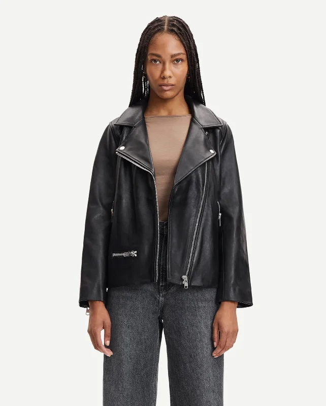 WELTER JACKET / BLACK Front Pockets Side Pockets Patch Pockets