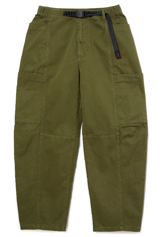 Gramicci Women's Voyager Pants - Olive Fashionable Button-Up Pants
