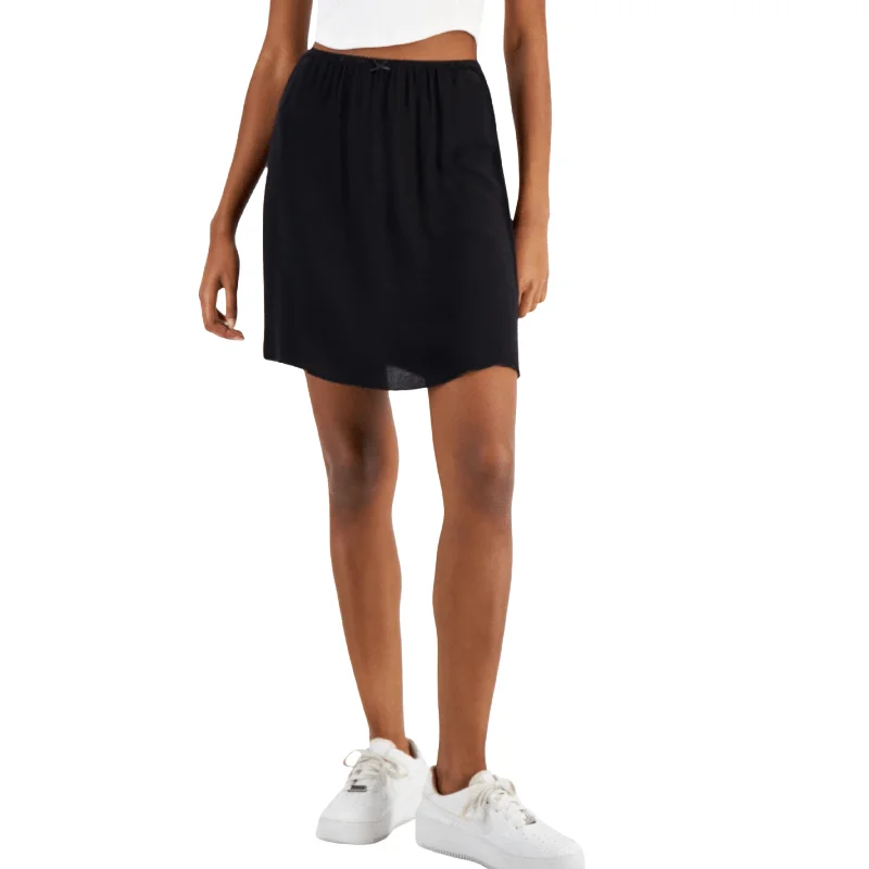LOVE FIRE - Picot Trim Skirt tiered skirt playful
