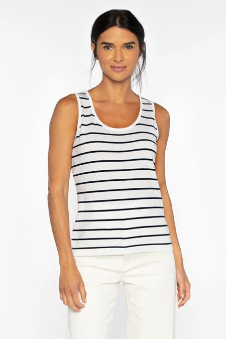 Kinross Cashmere Scoopneck Tank breathable tank top