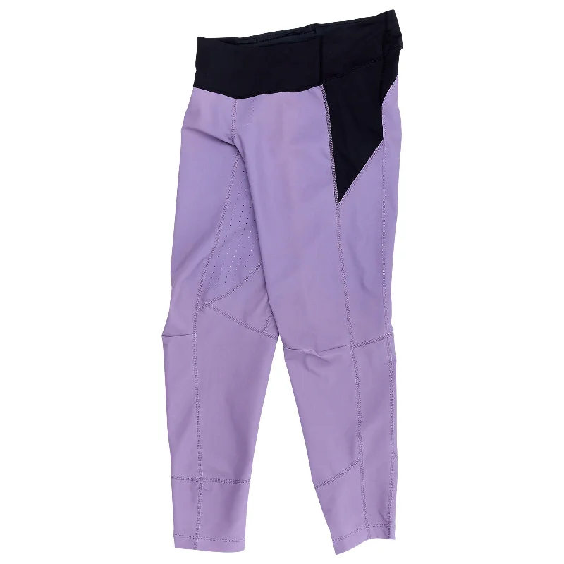 Womens Luxe Pant Solid Amethyst Stylish Elastic Waist Pants