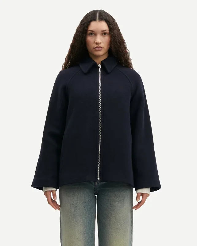 ALMA JACKET 14895 / OUTER SPACE V-Neck Jacket Boat Neck Jacket Square Neck Jacket