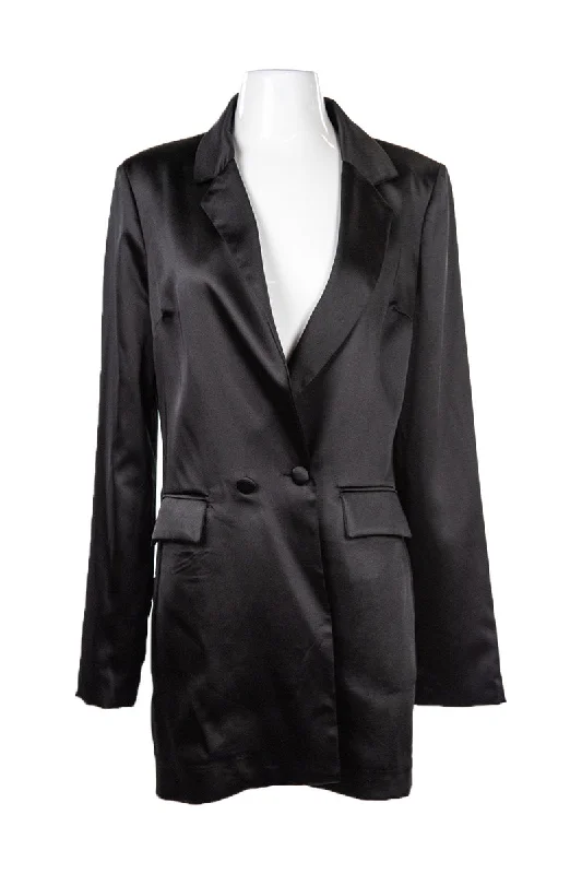 Superdown Jacket Denim Fabric Leather Fabric Suede Fabric
