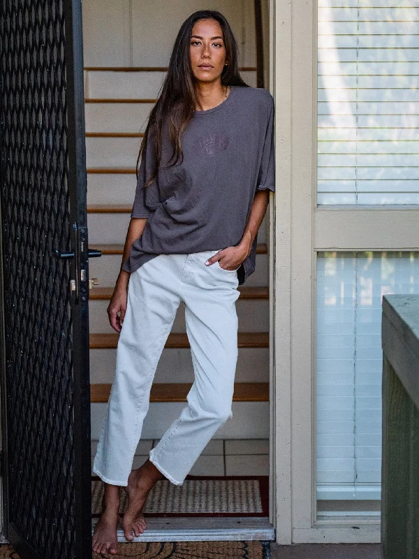 Stone Step High Rise Pants - Allover Stone Light Fashionable Sporty Pants