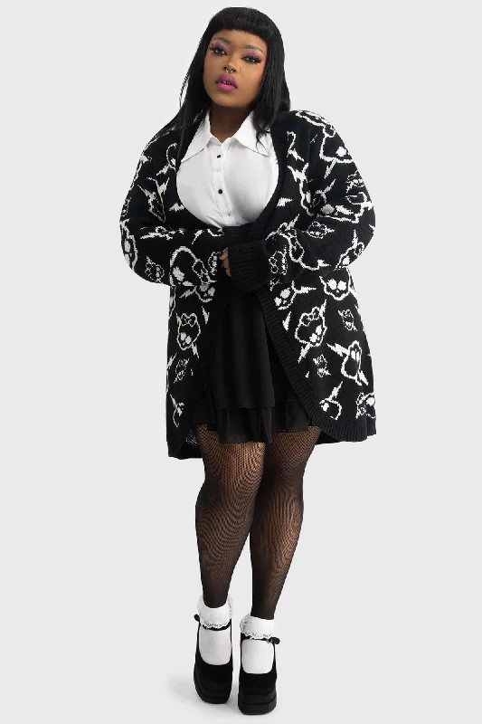 Voltageous Cardigan [PLUS] Spandex Rayon Corduroy