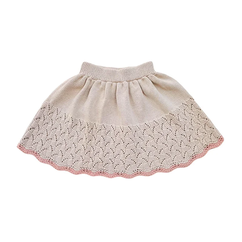 Awena Skirt in Oatmilk by Mabli summer skirt style