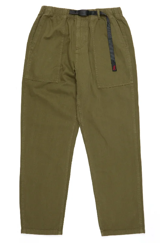 Gramicci Loose Tapered Ridge Pants - Olive Classic Flared Pants