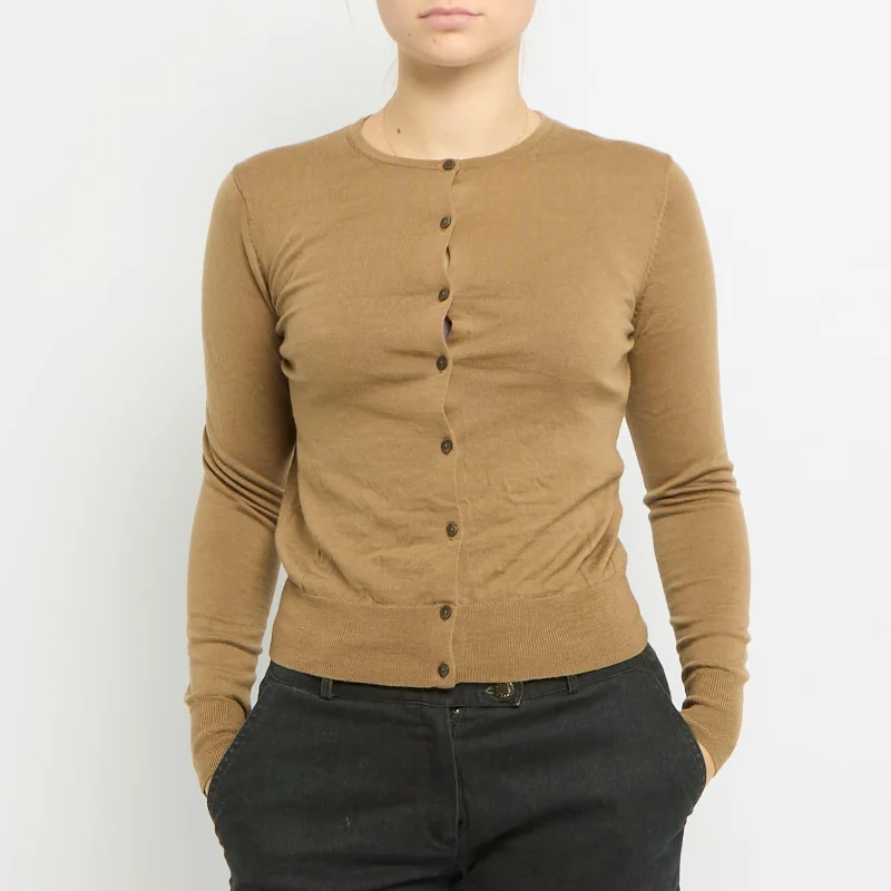 Round Neck Cardigan - UK 8 Casual Formal Business