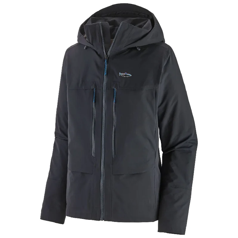 Patagonia Women's Swiftcurrent Wading Jacket (Sale) Ribbed Jacket Pleated Jacket Ruffled Jacket