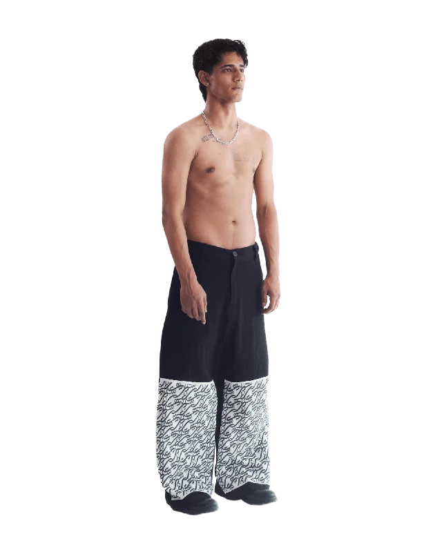 "ISHQ" RELAXED PANTS High-Waist Jeans