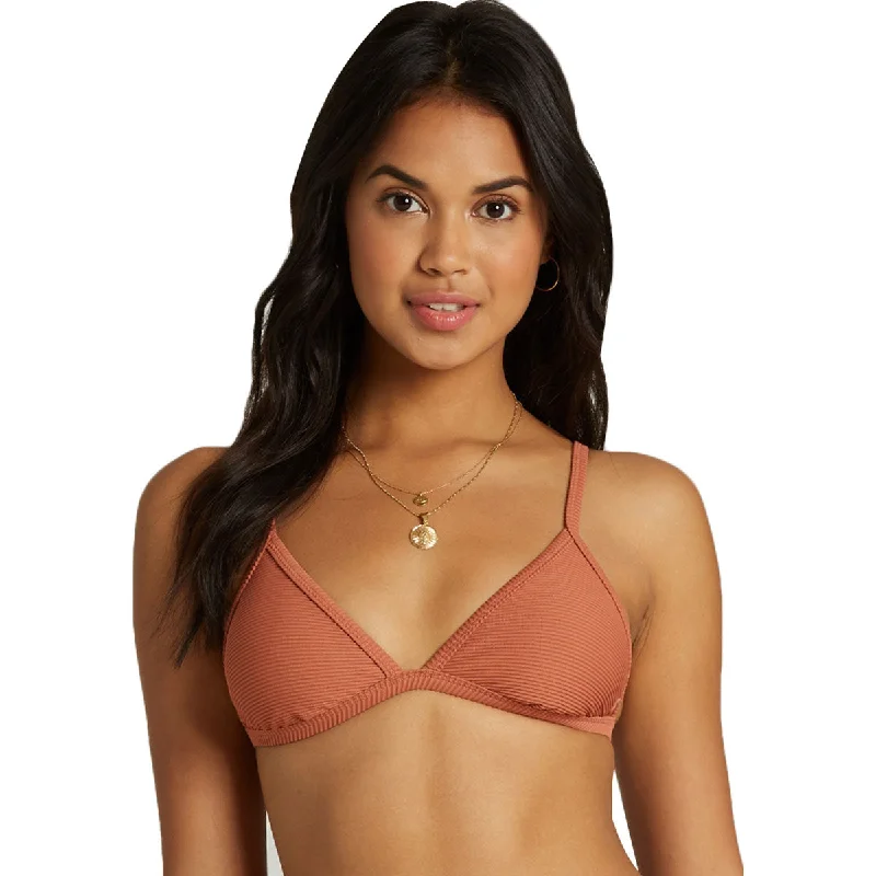 Billabong Tanlines Fixed Triangle Women's Top Swimwear (Brand New) High-Cut One-Piece