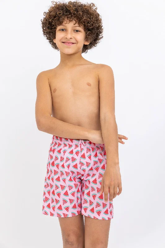 Boys Watermelon Swimsuit - Dragonfly Push-Up Swimsuit Top