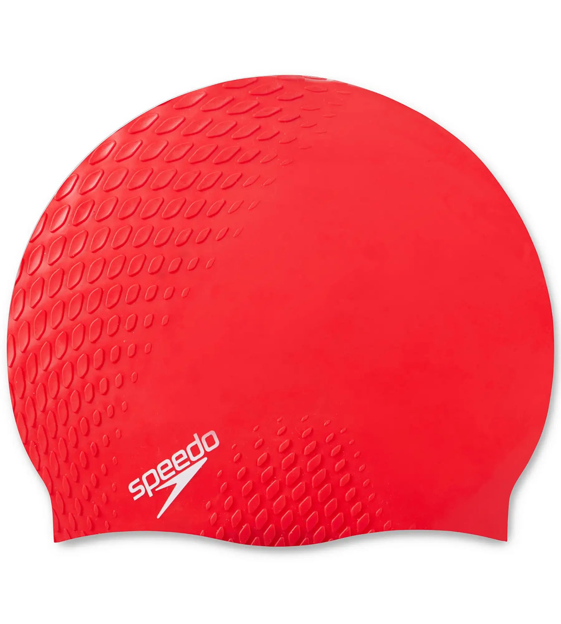 Unisex Bubble Active+ Swim Cap For Men and Women - Red Halter Neck Swimsuit