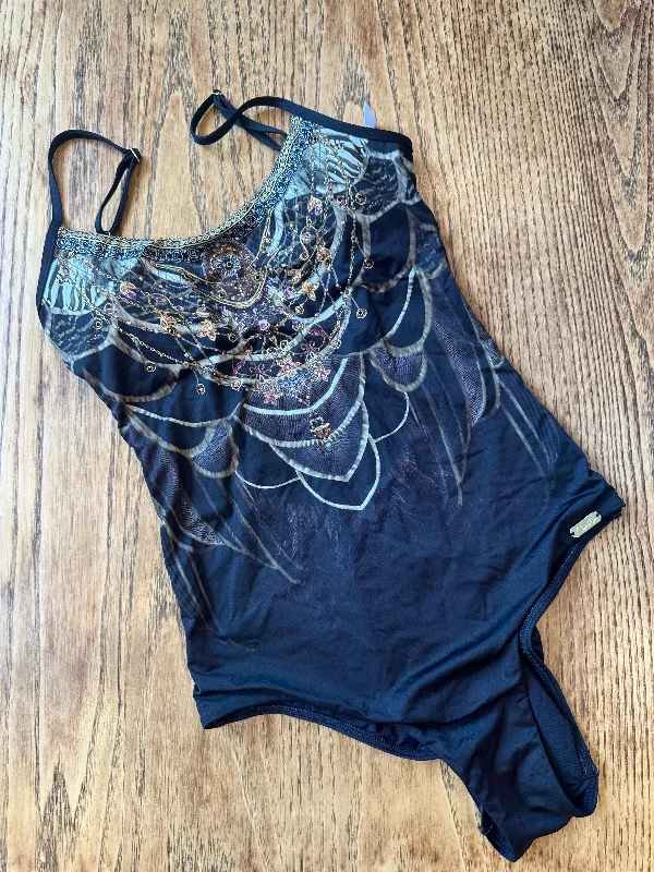 CAMILLA Embellished 1 Piece Swimsuit / S-US6 Classic One-Piece