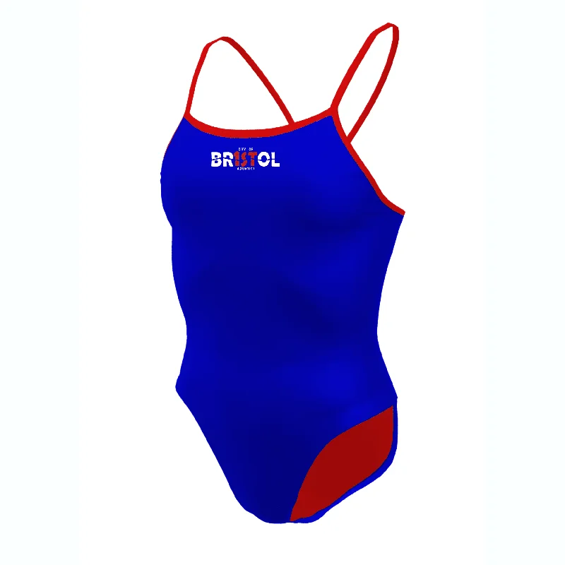 City of Bristol Tie-Back Swimsuit Trendy Swimsuit Bottoms