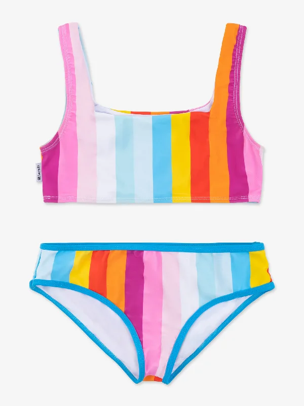 Emilia Multicolor Printed Bikini Swimsuit Luxury Swimsuit Style