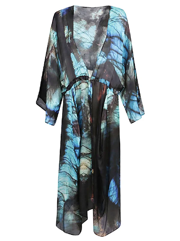 Mona Swims Dresses Multicolour Sexy Cutout Swimsuit