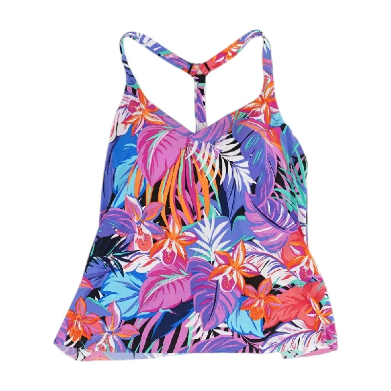 Multi Misc Swim Top Floral Swimwear Set