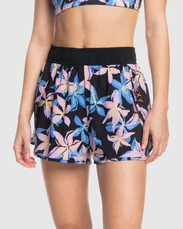 Womens New Active Swim Shorts Push-Up Bikini Top