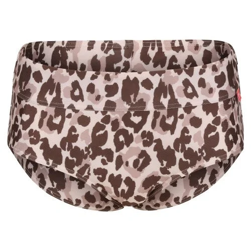 Regatta Womens/Ladies Paloma Leopard Print Swim Briefs Swim Skirt Set