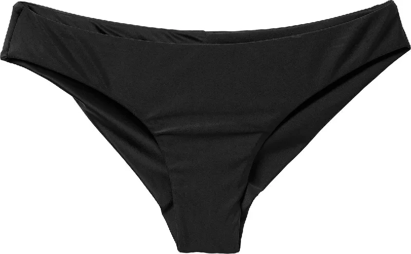 RVCA Women's Solid Low-Rise Cheeky Swimsuit Bikini Bottom Reversible Bikini Set
