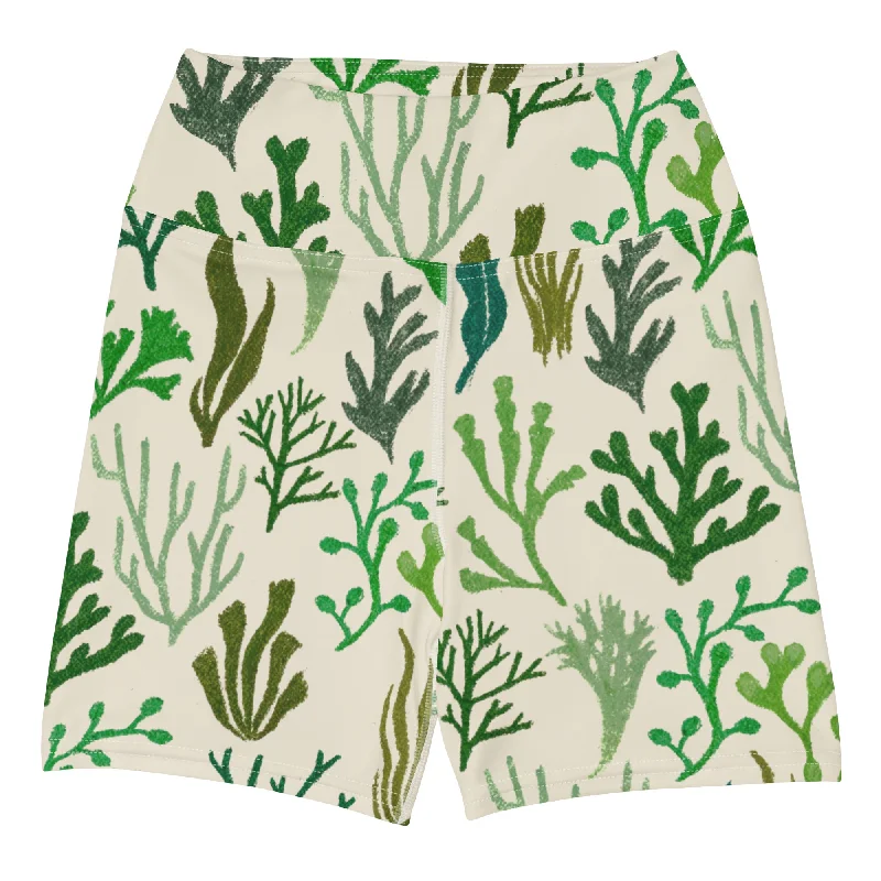 Seaweed Women's Swim Shorts Sexy Swimwear Set