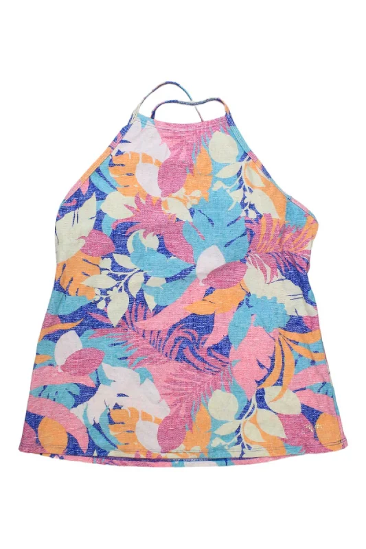 Speedo Women's High Neck Tankini Plus-Size Bikini Set