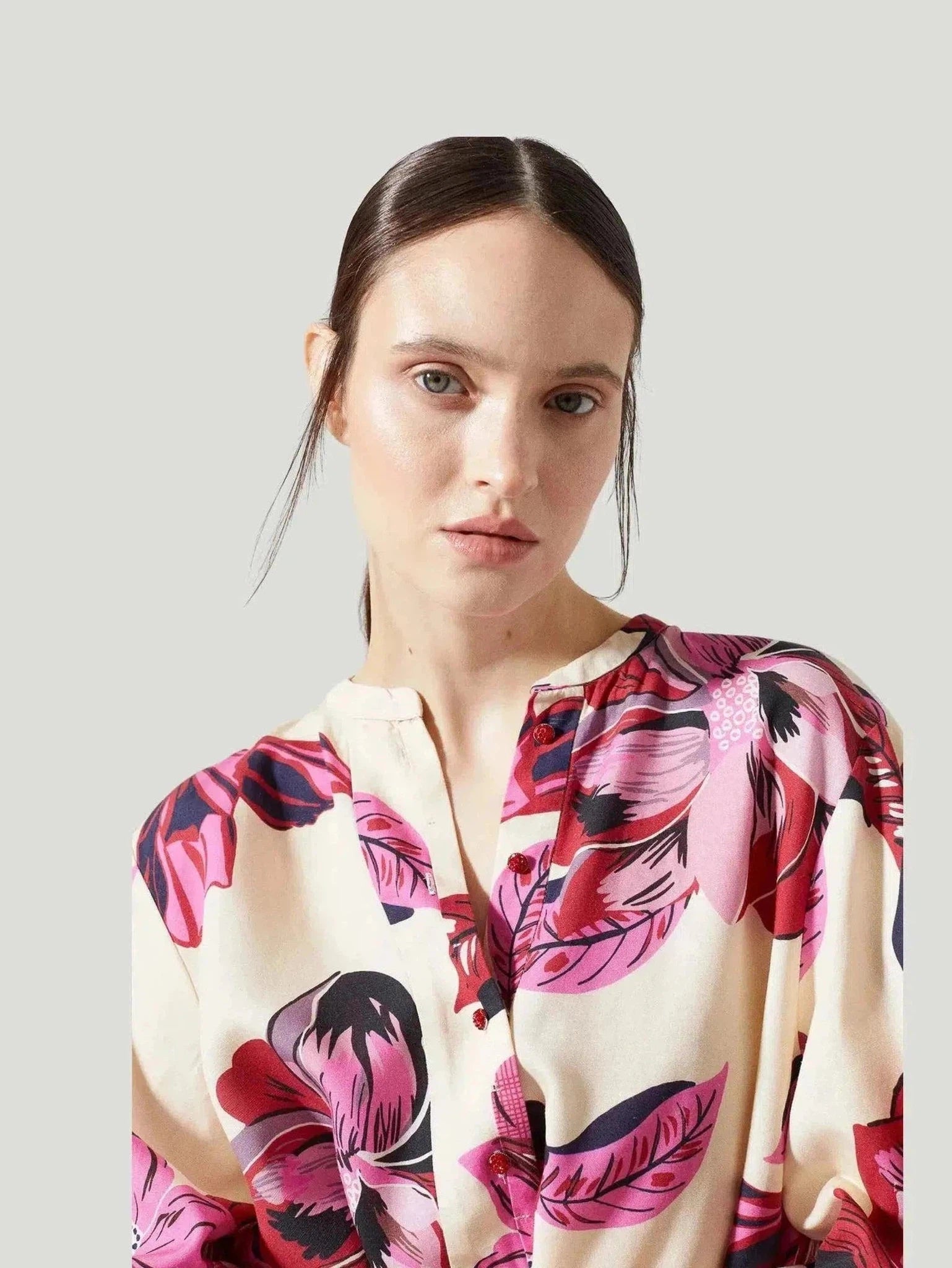 Lanhtropy Sake Linen Tencel Shirt-- Spandex Blend Rayon Blend Denim Blend