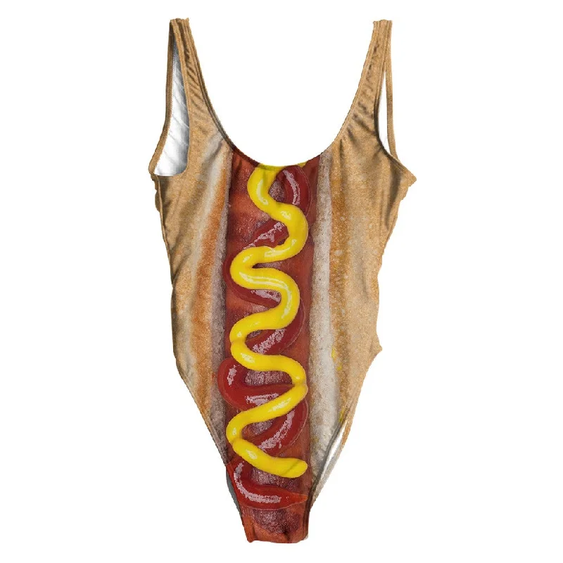 Hot Dog Swimsuit - Regular Stylish Cover-Up Set