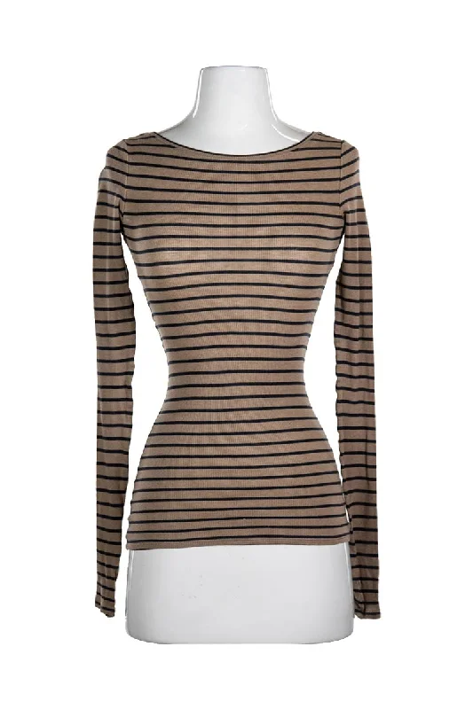 BCBG Maxazria Shirt-- Satin Blend Silk Blend Wool Blend