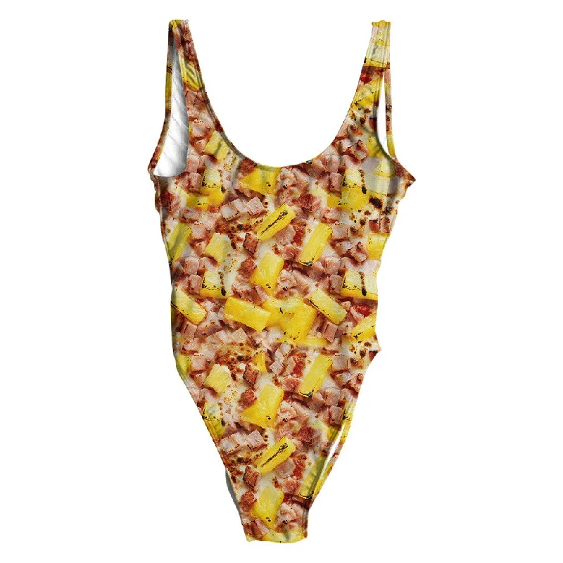 Hawaiian Pizza Swimsuit - Regular Quick-Dry Tankini