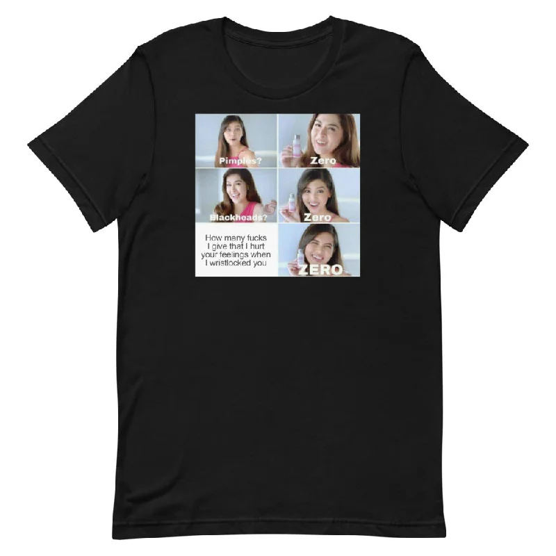 Fu*ks given - Short Sleeve T-Shirt-- Boxy Fit Fitted Loose