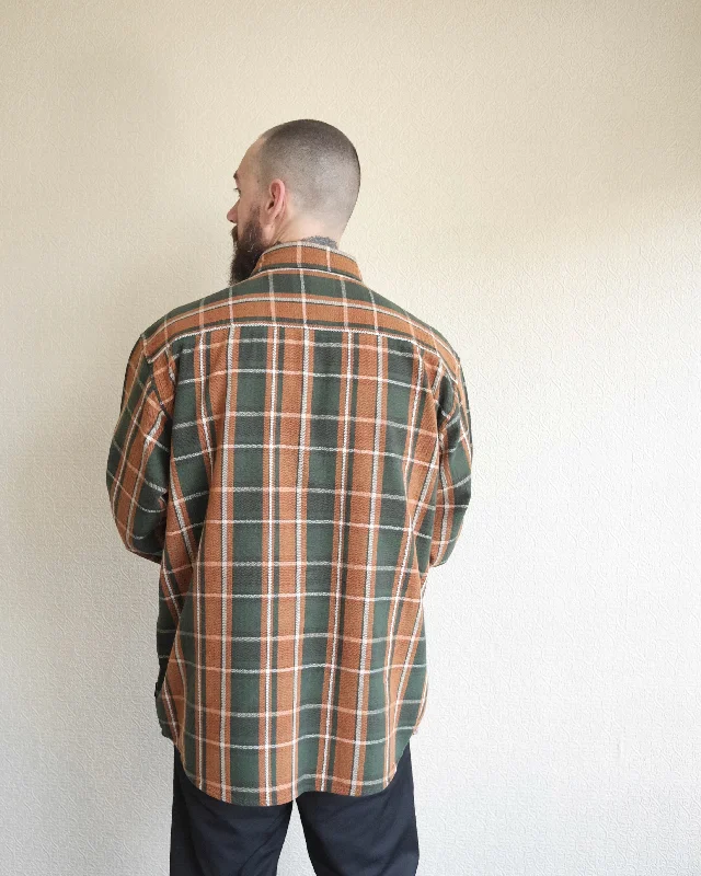 Hobart Shirt, Sycamore Plaid-- Thin T-Shirt Open Front Quick Dry
