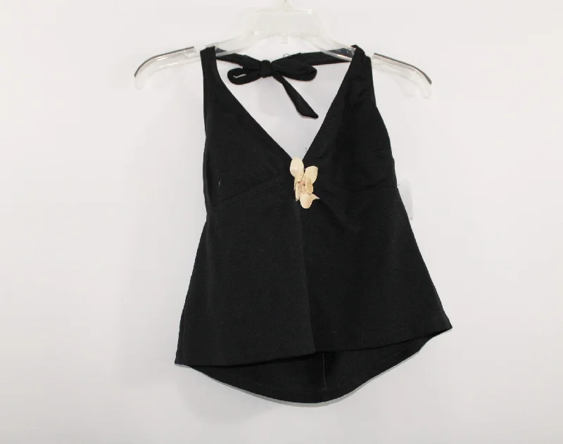 Liz Claiborne Swimsuit Top | Size 12 Shiny One-Piece Swimsuit