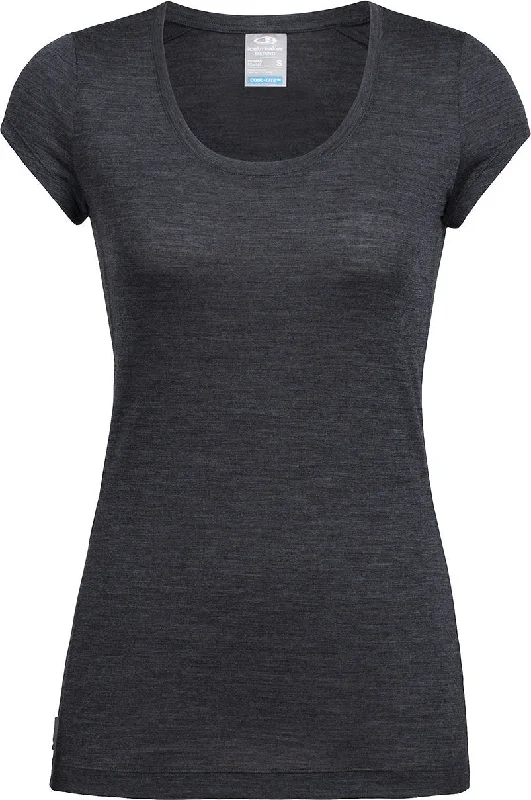 Sphere Short Sleeve Scoop - Women's|-|T-Shirt Sphere Scoop Femme-- Welt Pockets Slit Pockets Sphere Short Sleeve Scoop - Women's|-|T-Shirt Sphere Scoop Femme-- Welt Pockets Slit Pockets