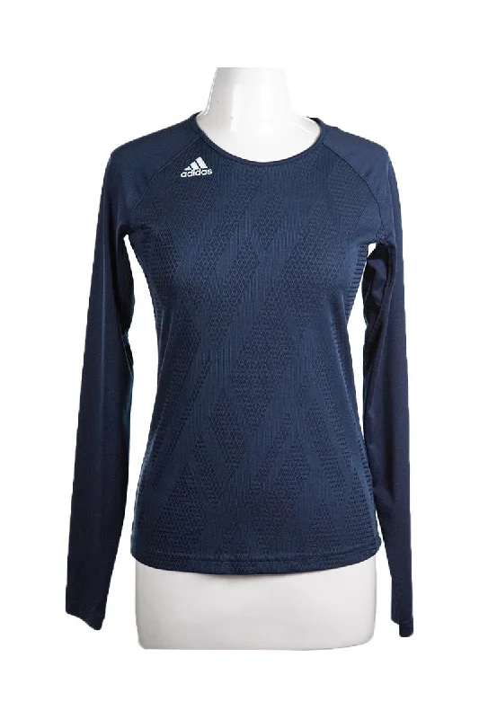 Adidas Shirt-- Asymmetrical Pockets Print