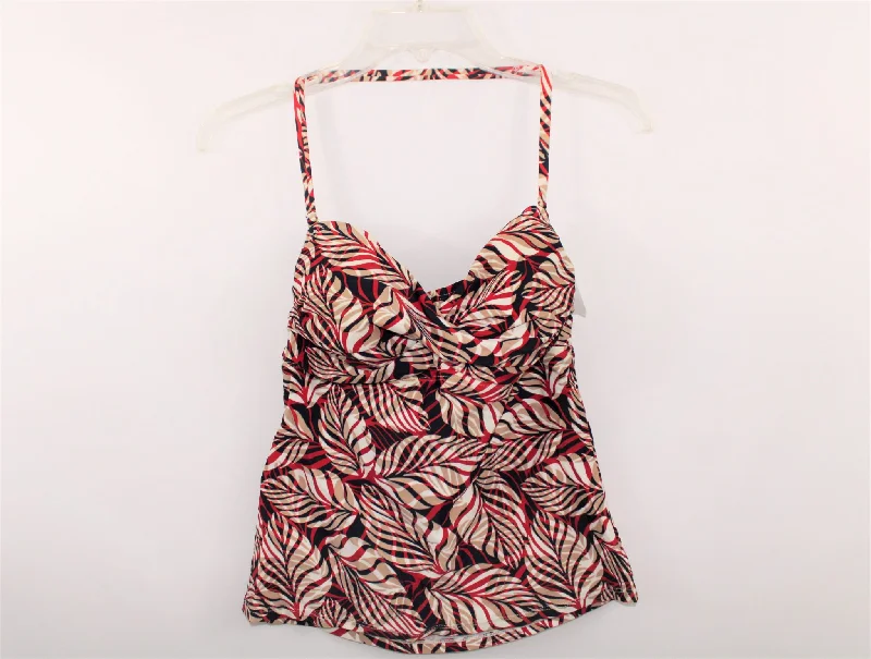 Jaclyn Smith Swimsuit Top | Size 8 Floral Bikini Top
