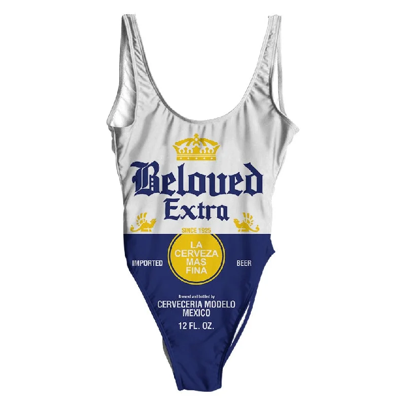 Beloved Extra Beer Swimsuit - Regular Button-Front Swimsuit
