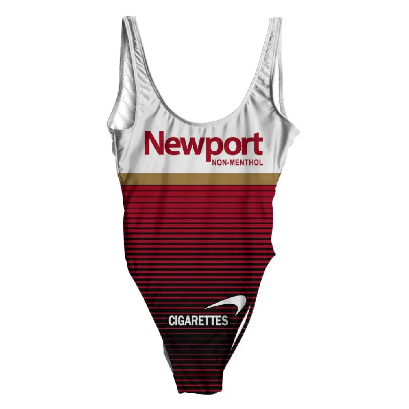 Newport Non-Menthol Swimsuit - Regular Plunge Back Swimsuit