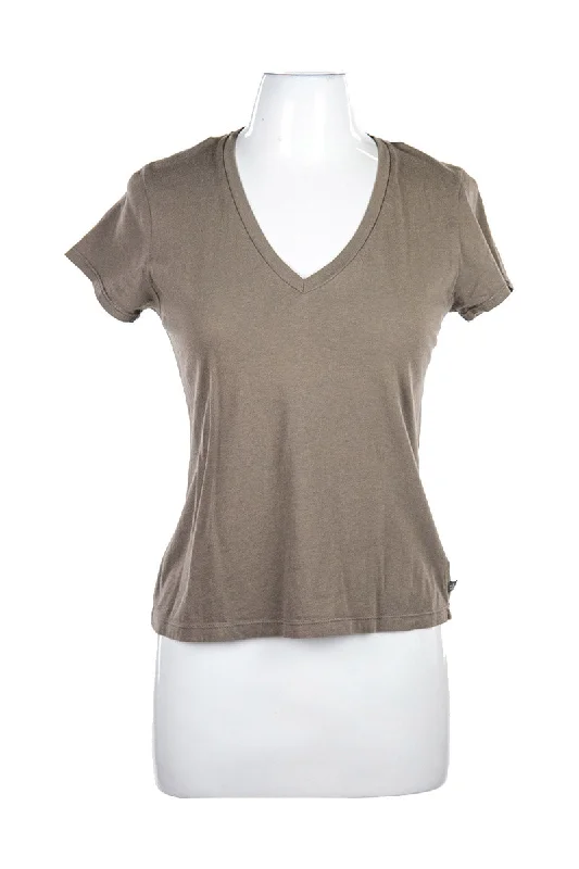 James Perse Shirt-- Thin T-Shirt Open Front Quick Dry