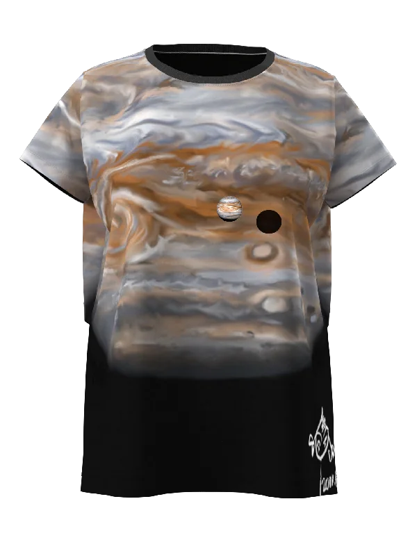 Jupiter shirt-- Beaded Sequined Faux Fur